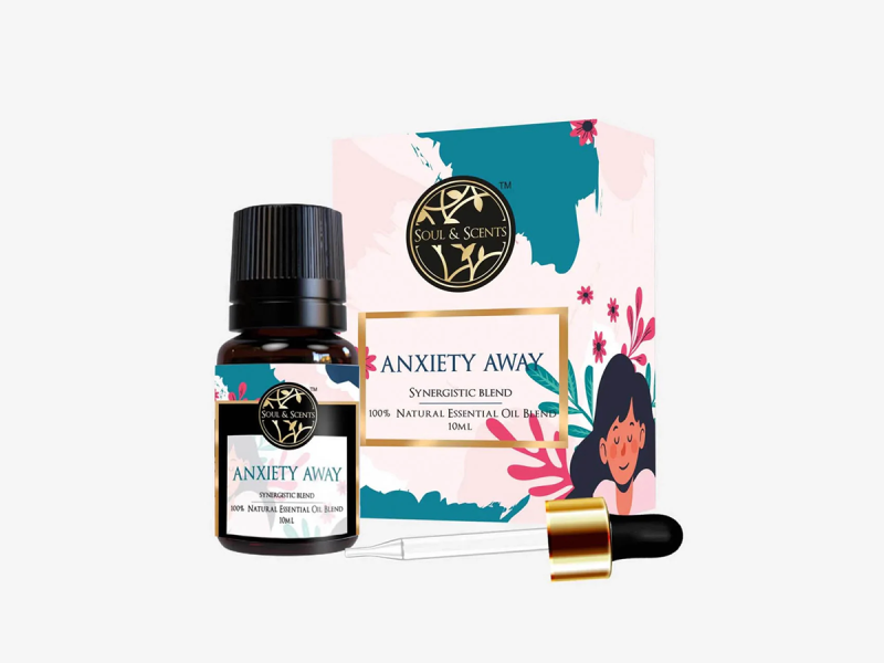 Ulei esential Anxiety Away, S&S India, 10 ml - Fotografie 1