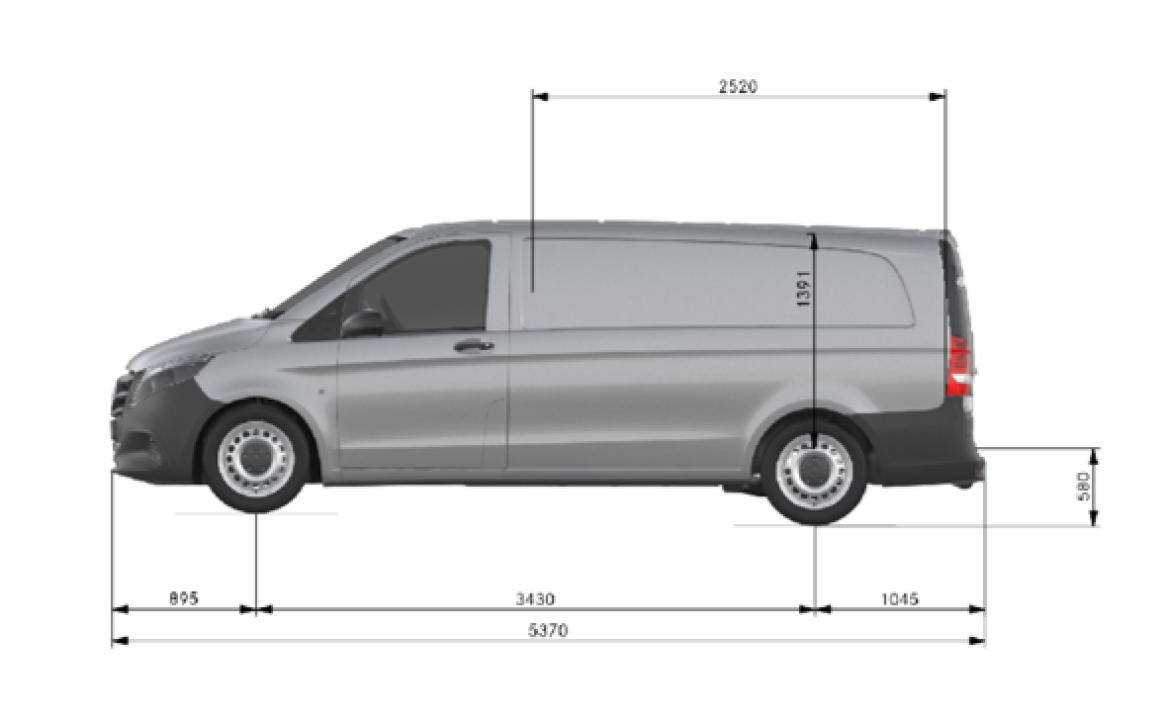 Mercedes-Benz Vito 114 CDI Furgon Extra-lung PRO