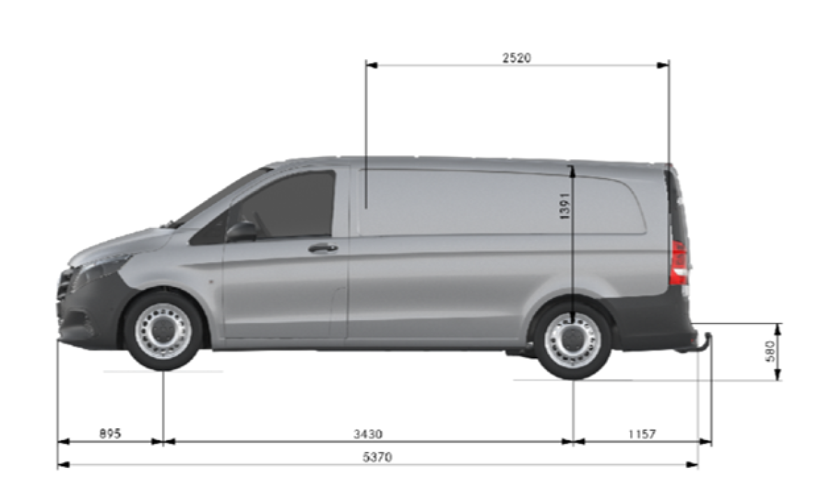 Mercedes-Benz Vito 114 CDI Furgon Extra-lung PRO