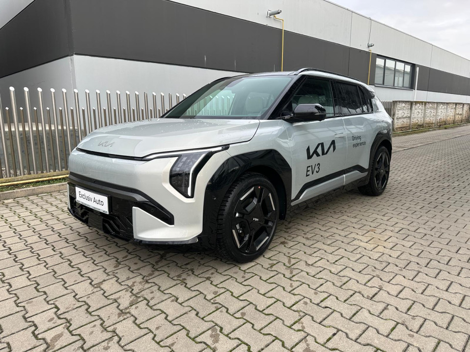 KIA EV3 81.4 KWH GT Line 204 CP AT 2WD (MY 2025), Ivory Silver