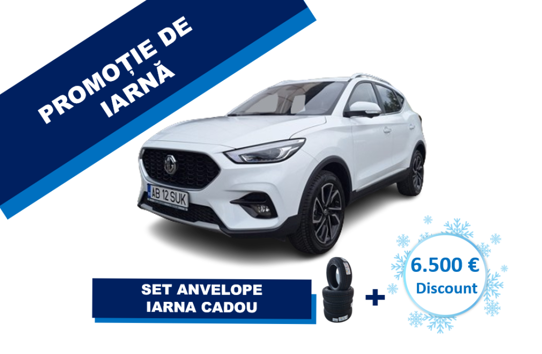 MG ZS - rată începând de la 200 euro/lună*