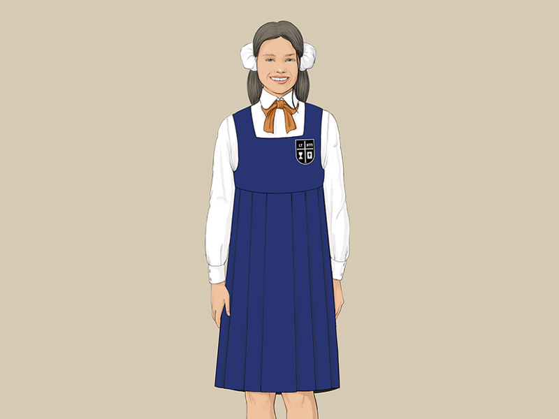 Sarafan fete, ciclul primar, producție 2023 - Fotografie 1