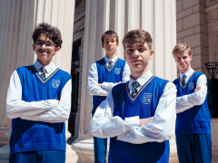 Set uniformă băieți, ciclul gimnazial