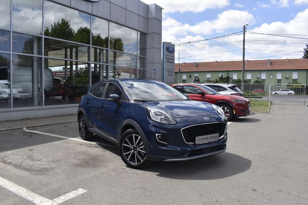 Ford Puma 5 usi Titanium 1.0l EcoBoost mHEV 125 CP A7